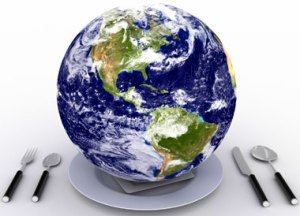 Earth on a plate, Fishbowl Blog